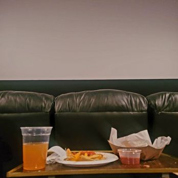 Reel Pizza Cinerama - TV tables to hold food at the couches - Cinema Near Me - Bar Harbor, Maine Reel Pizza Cinerama - TV tables to hold food at the couches - Cinema Near Me - Bar Harbor, Maine