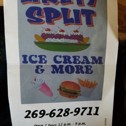 Lickety Split - They have a take out menu!