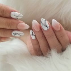 Angel's Nails Spa - DIPPING OMBRE MARBLE DESIGN