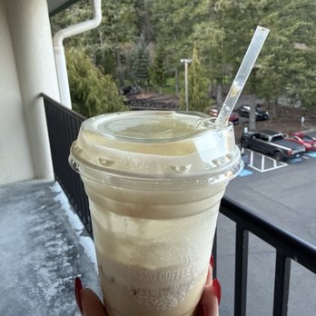Presso Coffee - Iced Rafaello Latte - Coffee & Tea Near Me - Camas, Washington Presso Coffee - Iced Rafaello Latte - Coffee & Tea Near Me - Camas, Washington