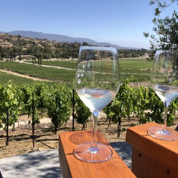 Cougar Vineyard & Winery - Adirondack chairs with a fantastic view. - Wineries Near Me - Temecula, California Cougar Vineyard & Winery - Adirondack chairs with a fantastic view. - Wineries Near Me - Temecula, California