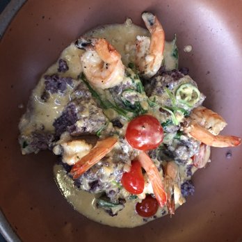 Chestnut - Shrimp and Crow's Own Shrimp N' Grits - New American Near Me - Asheville, North Carolina