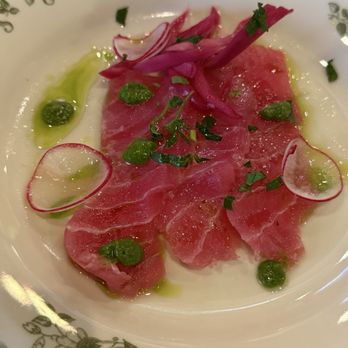 Louie's Reserve - Tuna Crudo - New American Near Me - Kansas City, Missouri Louie's Reserve - Tuna Crudo - New American Near Me - Kansas City, Missouri