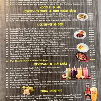 Pho 92 Vietnamese Restaurant - Menu 7/25/25 - Vietnamese Near Me - Beaumont, California Pho 92 Vietnamese Restaurant - Menu 7/25/25 - Vietnamese Near Me - Beaumont, California