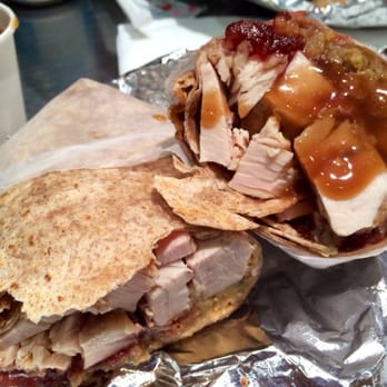 Wrap-N-Run - Thanksgiving wrap. - Burgers Near Me - New York, New York