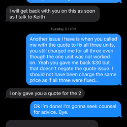 Florida Tube Amp - 10/2/2025 - After his reply. This is what really happened.