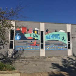 InsideOut Gym - October 29, 2016 13.41.42; I Love Memphis Mural at InsideOut Gym, 2162 Courtland Pl, Memphis, TN 38104
