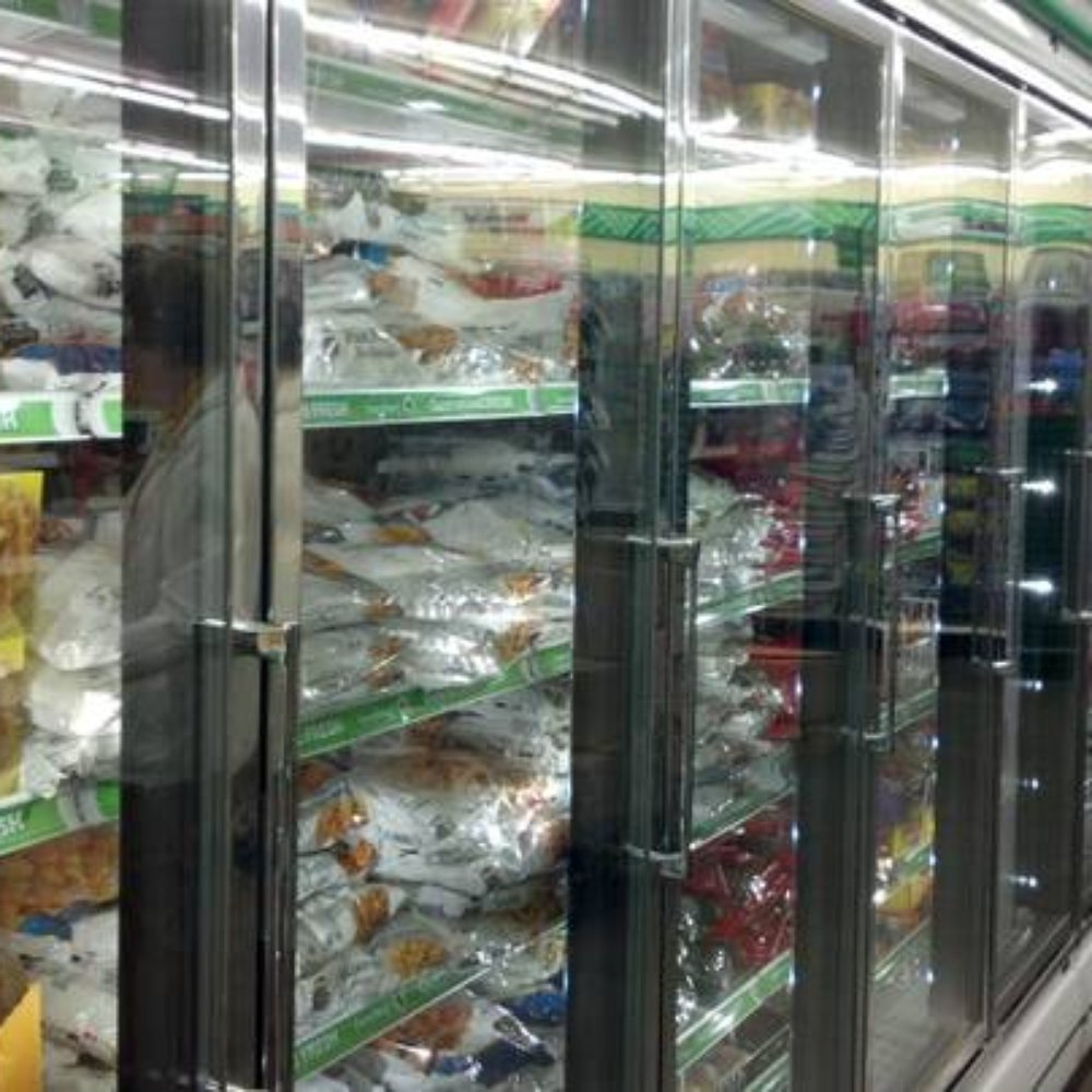 Dollar Tree - Frozen section - Discount Store Near Me - Martinez, California
