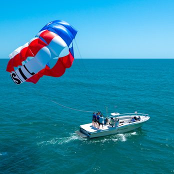 Downwind Sails Watersports - Not a cloud in the sky! - Jet Skis Near Me - Myrtle Beach, South Carolina Downwind Sails Watersports - Not a cloud in the sky! - Jet Skis Near Me - Myrtle Beach, South Carolina