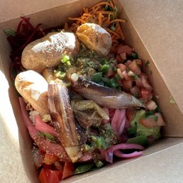 Build your own Salad -- potatoes, herbs, shallot added at home Build your own Salad -- potatoes, herbs, shallot added at home