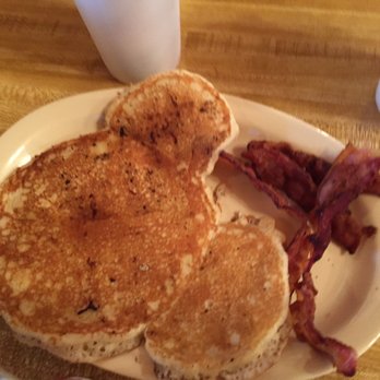 The Biscuit Box - Kid pancake with bacon - Southern Near Me - Chatsworth, Georgia