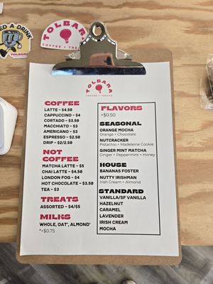 Menu photo 5 Tolbara Coffee + Treats High Point, NC Menu photo 5 Tolbara Coffee + Treats High Point, NC
