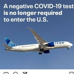 United Airlines - United is bragging about being able to ride with covid.