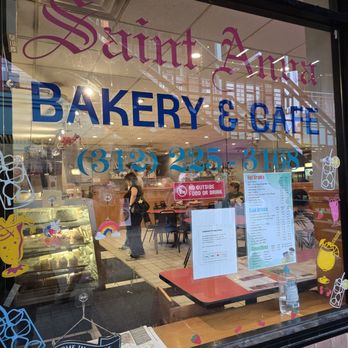 Saint Anna Bakery & Cafe - Storefront window - Bakeries Near Me - Chicago, Illinois Saint Anna Bakery & Cafe - Storefront window - Bakeries Near Me - Chicago, Illinois