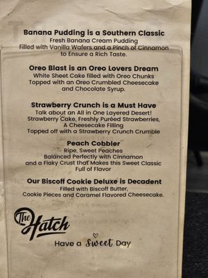 Menu photo 3 The Hatch Roanoke, VA Menu photo 3 The Hatch Roanoke, VA