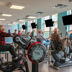 Cambridge Village of Apex - Come see our new Cardio Room in our Wellness Center! Silver Sneakers accepted!