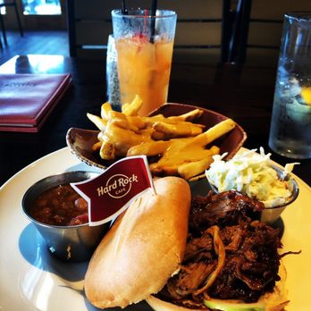 Hard Rock Cafe - Kailua Pork with Granny Smith Apples, Beer Cheese Fries, Hurricane - Burgers Near Me - Honolulu, Hawaii