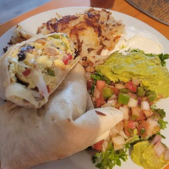 The Greenery Cafe - Breakfast burrito.. amazing! - Breakfast & Brunch Near Me - Ogunquit, Maine