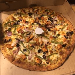 Chicken Pesto Pizza