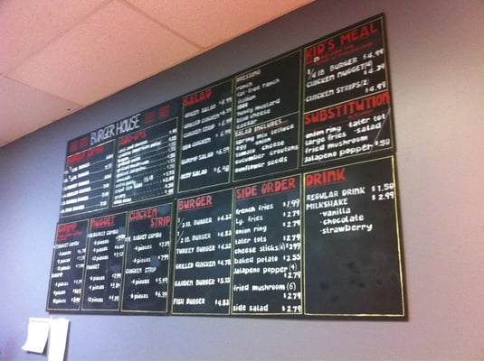Menu photo 4 Burger House Houston, TX