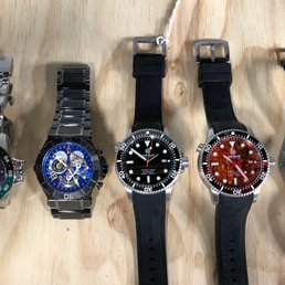 From my high end BALL watch to my cheap Japanese quartz Peugeot. Glezer-Kraus does it all!