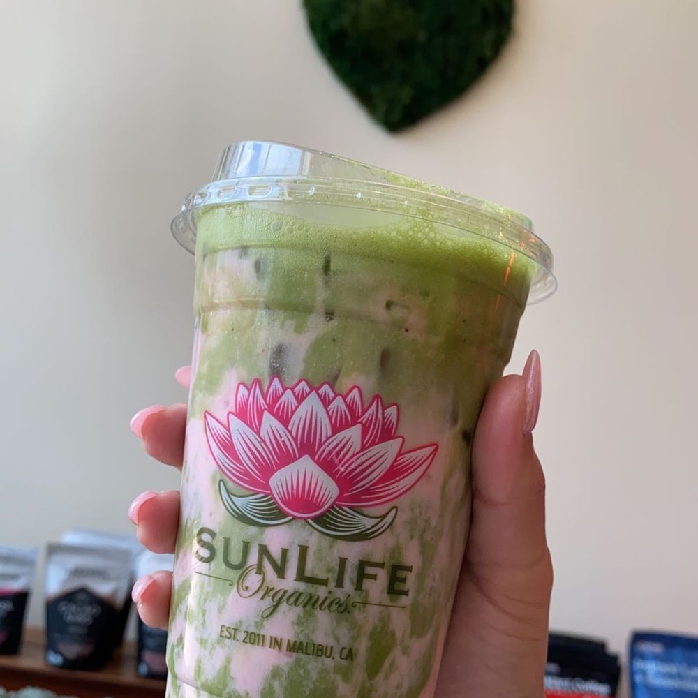 Sunlife Organics - Strawberry Matcha - Juice Bars & Smoothies Near Me - Malibu, California