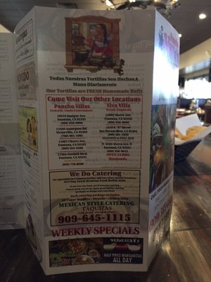 Menu photo 5 PV'S Fresh Grill & Tequila Fontana, CA Menu photo 5 PV'S Fresh Grill & Tequila Fontana, CA