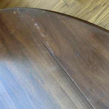 Wellen Moving Services - 1964 Solid Wild Back Cherry drop leaf coffee table - Movers Near Me - Venice, Florida