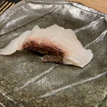 Gosuke - Idk what fish but the sea salt on top was everything! - Japanese Near Me - New York, New York