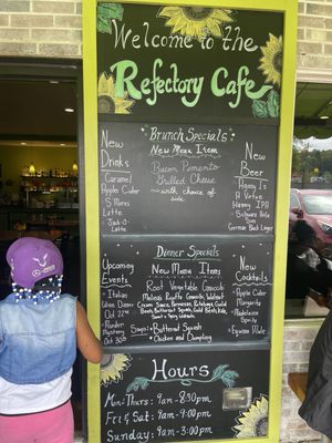 Menu photo 1 The Refectory Cafe Durham, NC Menu photo 1 The Refectory Cafe Durham, NC