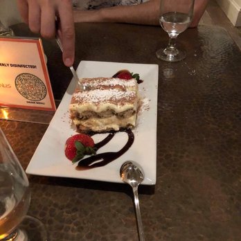 Piattini - Best tiramisu in the world, compliments of the staff - Italian Near Me - Boston, Massachusetts Piattini - Best tiramisu in the world, compliments of the staff - Italian Near Me - Boston, Massachusetts