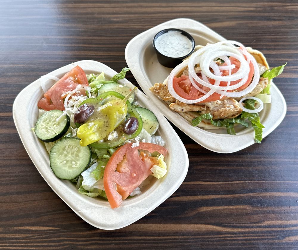 Mr Gyros Greek Food & Pastries Logo