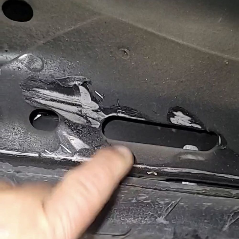 Cavender Buick GMC North - Undercarriage frame damage vehicle already had - Car Dealers Near Me - San Antonio, Texas