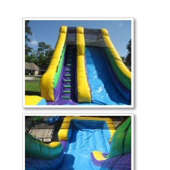 Bouncers R Us - 18' & 20' water slides rents for $300 & $350 for the weekend. Call to book 985-290-7675 - Bounce House Rentals Near Me - Picayune, Mississippi