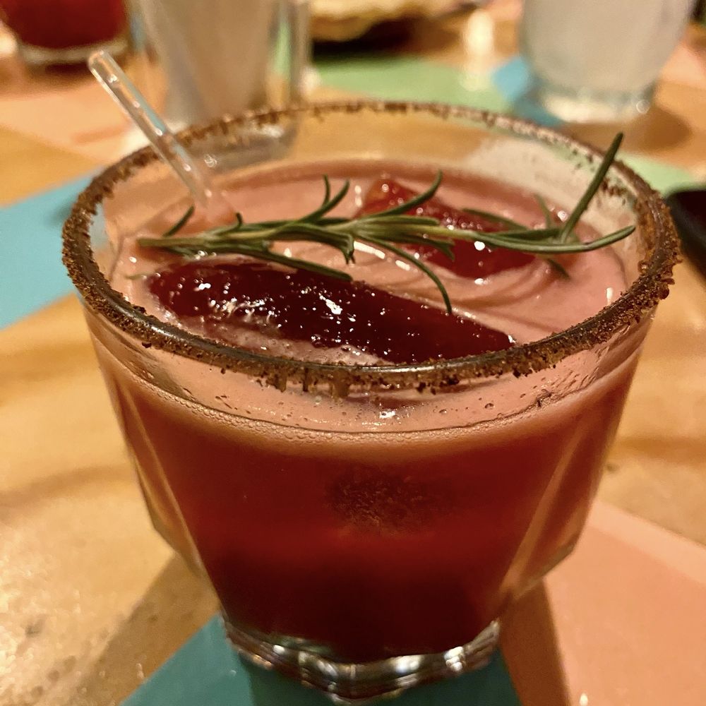 Casa Taviche - Luna de Sangre mezcal drink - Mexican Near Me - Oaxaca, OAX Casa Taviche - Luna de Sangre mezcal drink - Mexican Near Me - Oaxaca, OAX