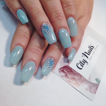 City Nails - Coffin Shape. - Nail Salons Near Me - Willits, California