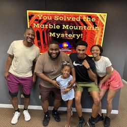 Vail Valley Escape Room - Ken, Kreyton, Kailey, KJ, and Meghan (Trenette and I didn't get in the photo, lol).