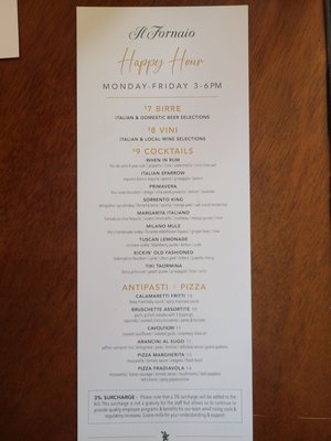 Menu photo 8 Il Fornaio Del Mar, CA