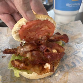 Biscuitville - BLT with double bacon was delicious - Breakfast & Brunch Near Me - Graham, North Carolina