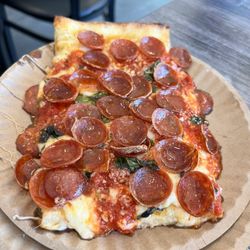 Pizza Italia NYC - Square grandma w/ cup pepperoni