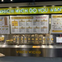 Which Wich - Menu
