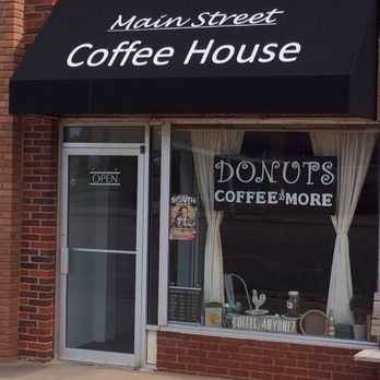 Main Street Coffee House - the front of the building - Donuts Near Me - Kiowa, Kansas Main Street Coffee House - the front of the building - Donuts Near Me - Kiowa, Kansas