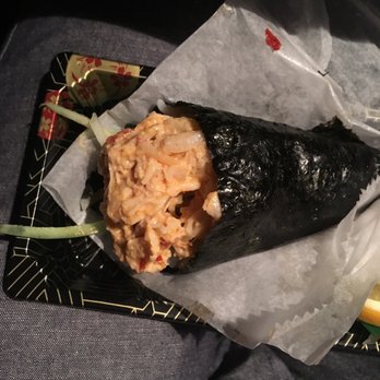 Roll Roll - Spicy scallop handroll $4 - Japanese Near Me - Los Angeles, California Roll Roll - Spicy scallop handroll $4 - Japanese Near Me - Los Angeles, California