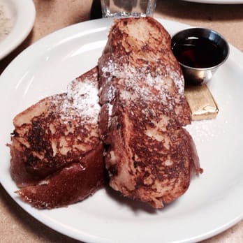 Gravy - Side of French Toast made with challah bread. - American Near Me - Portland, Oregon Gravy - Side of French Toast made with challah bread. - American Near Me - Portland, Oregon