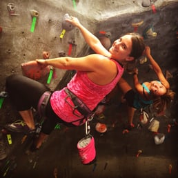 Done climbing and taking a pic in the bouldering section! Done climbing and taking a pic in the bouldering section!