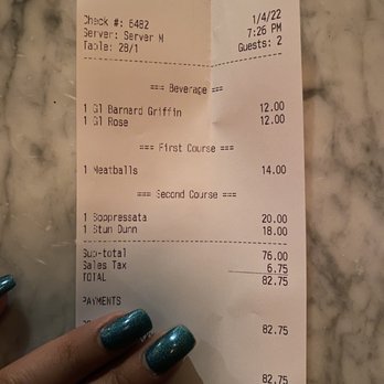 Milkflower - Our Bill - Pizza Near Me - Astoria, New York Milkflower - Our Bill - Pizza Near Me - Astoria, New York