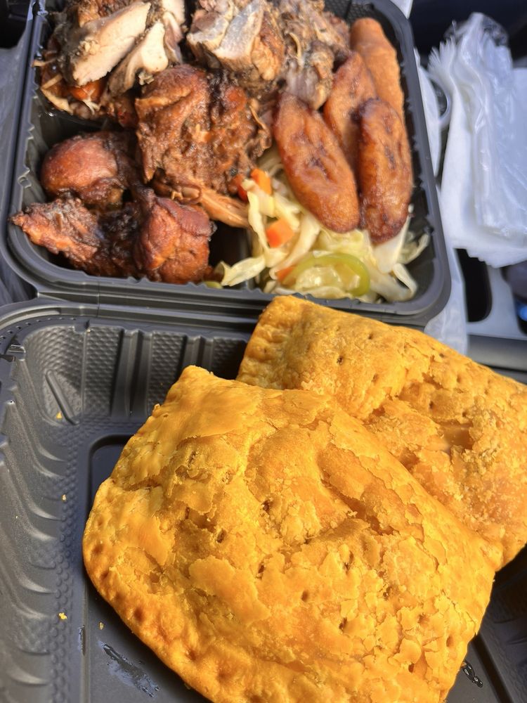 Food from Jay's Jamaican Cuisine