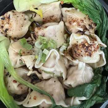 Mr Liu Noodle House - Wonton in Spicy Chili Oil / 红油抄手 - Noodles Near Me - Oakland, California Mr Liu Noodle House - Wonton in Spicy Chili Oil / 红油抄手 - Noodles Near Me - Oakland, California