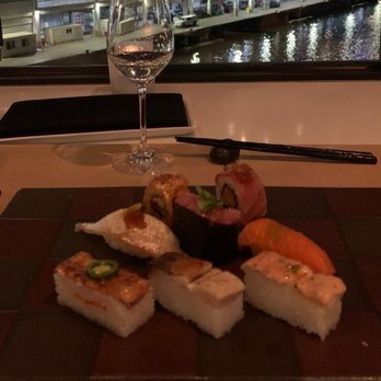 Miku - Various sushi. 5th course (dinner). - Japanese Near Me - Vancouver, British Columbia