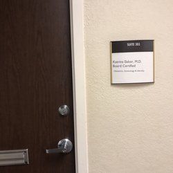 Katrina Baker, MD - Suite 303 on the 3rd floor